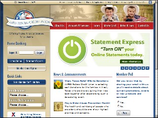 Web site www.aafesfcu.org, AAFES Federal Credit Union