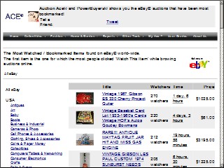 Web site www.ace.com, Ace Cash Express