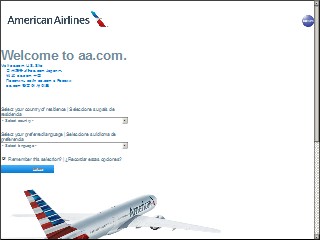 Web site www.americanair.com, American Airlines Credit Union