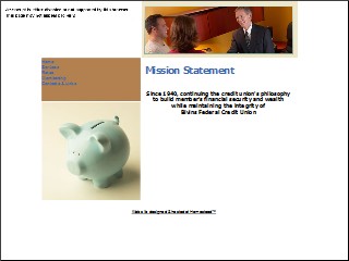Web site www.bivinsfcu.com, Bivins Federal Credit Union