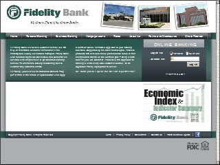 Web site www.fidelitybankwf.com, Prosperity Bank - Lobby Only