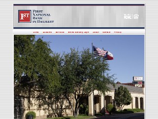 Web site www.fnbdalhart.com, First National Bank