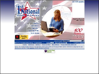 Web site www.fnbemory.com, First National Bank Of Emory