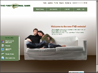Web site www.fnbnet.net, First National Bank