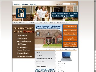 Web site www.fnbtrenton.com, First National Bank