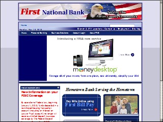 Web site www.fnbweatherford.com, First National Bank