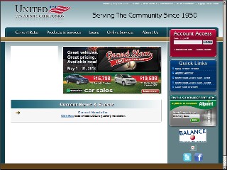 Web site www.gpsccu.com, GPS Community Credit Union