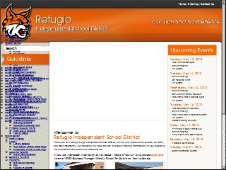 Web site www.refugioisd.net, Refugio County Federal CU