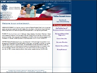 Web site www.rocketfcu.com, Rocket Federal Credit Union