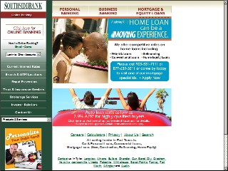 Web site https://www.southside.com, Southside Bank