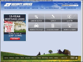 Web site www.ssfcu.org, Security Service Federal CU