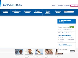 Web site www.statenationalbank.com, BBVA Compass