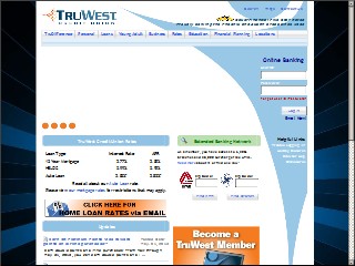 Web site https://truwest.org/, TruWest Credit Union - Legend Oaks