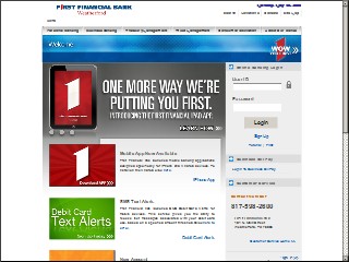 Web site www.wnbk.com, Weatherford National Bank